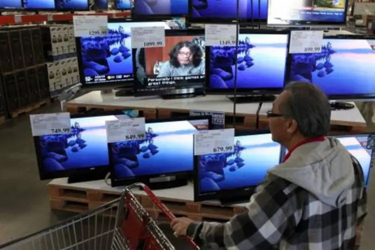 Produção de TVs LCD registra crescimento de 153,3% em 2010 (Justin Sullivan/Getty Images)