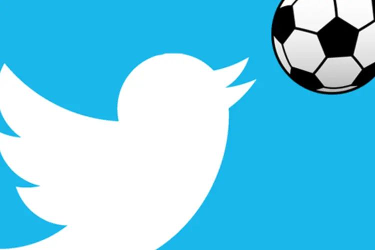 Twitter na Copa: jogo entre Brasil e México foi o segundo mais comentado até agora (Divulgação e Clipart Best)
