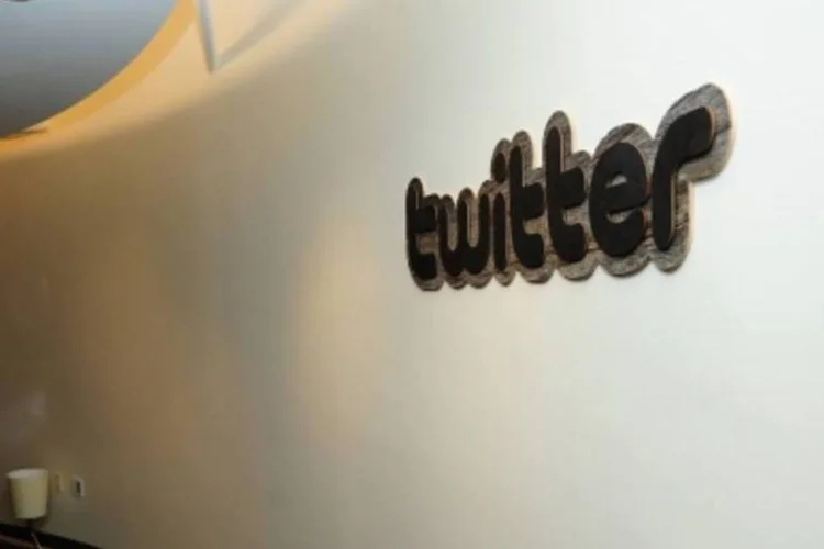 Detalhe do escritório do Twitter em São Francisco, na Califórnia
