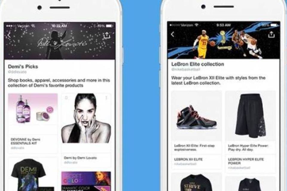 Twitter cria página de produtos com botão "comprar"