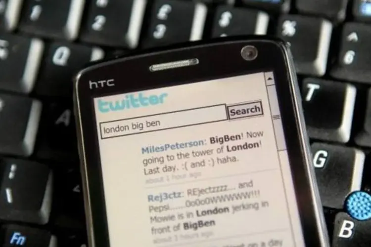 Twitter no smartphone: em breve, uma nova versão será entregue aos usuários (Peter Macdiarmid/Getty Images)