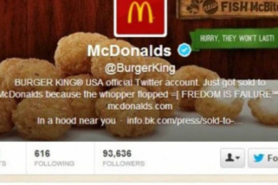 Após invasão, Burger King no Twitter tem 60 mil seguidores
