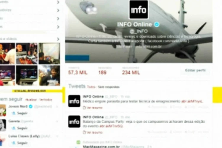 Twitter estreia nova interface: ao contrário do que acontece normalmente, a alteração no layout não deve desagradar tanto aos 230 milhões de usuários da rede social (Reprodução/Twitter)