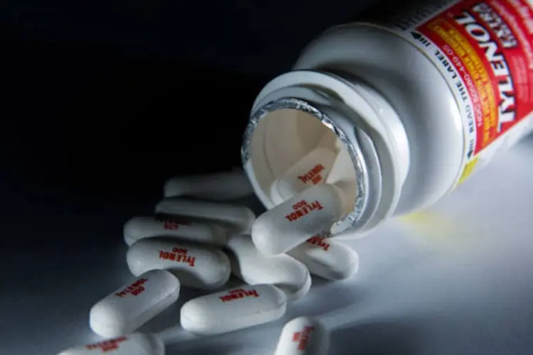 Tylenol: o efeito colateral da substância dificilmente é percebido pelos pacientes (Getty Images)