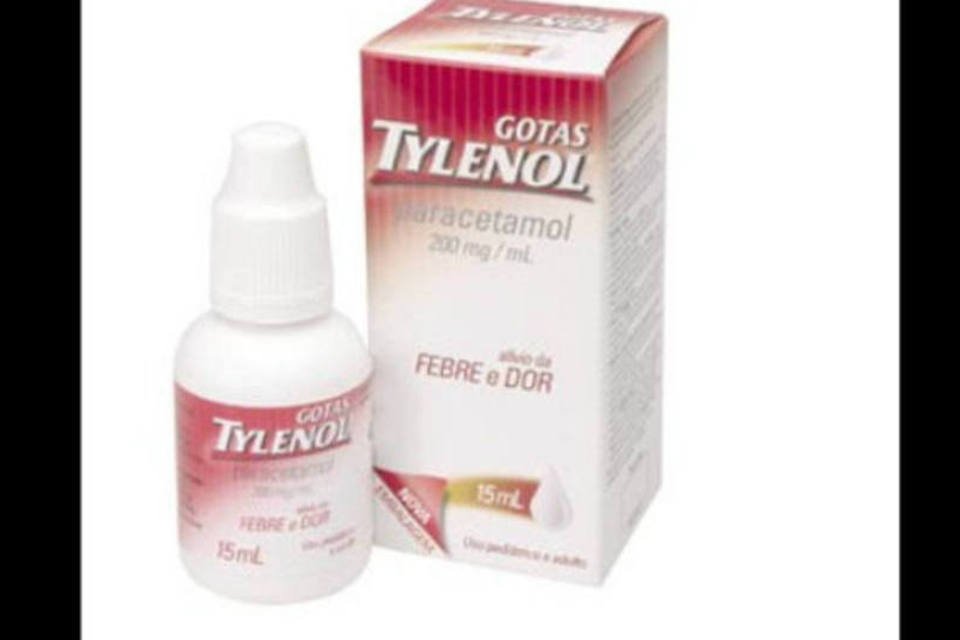 Ministério da Justiça anuncia recall de Tylenol