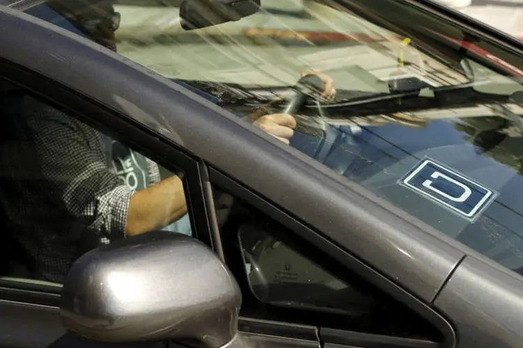 Uber: passageiros tentaram assaltar o motorista, que era PM (Robert Galbraith/ Reuters)