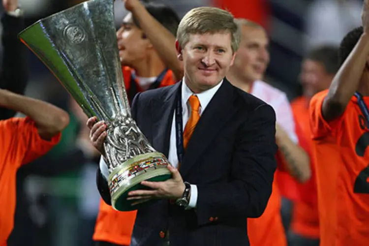 
	Rinat Akhmetov: ainda que defenda os pr&oacute;-Moscou,&nbsp;o empres&aacute;rio descarta o separatismo e a unifica&ccedil;&atilde;o com a R&uacute;ssia
 (Mike Hewitt/Getty Images)