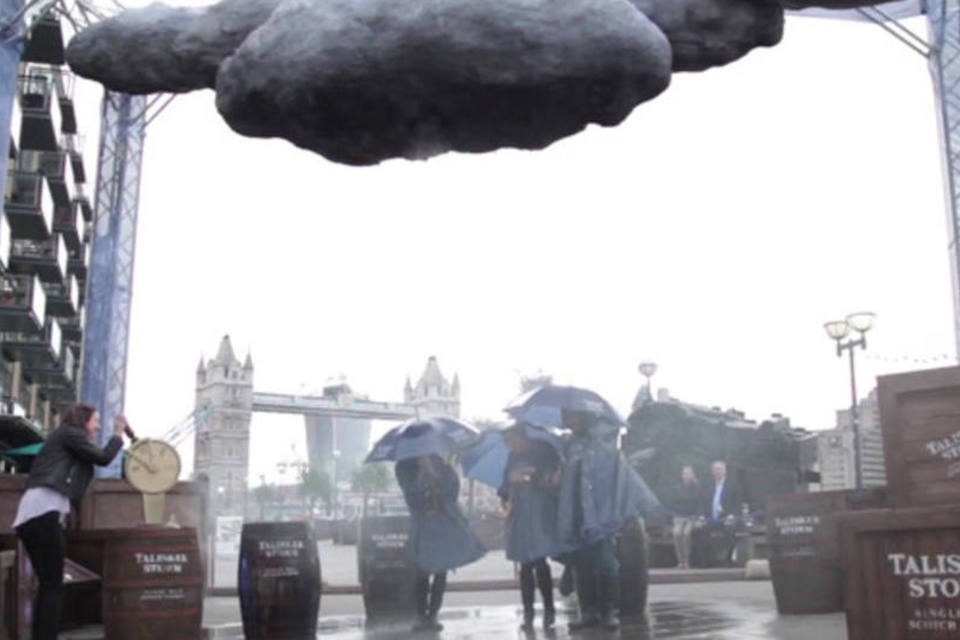 Talister Whiskey leva tempestade interativa para Londres