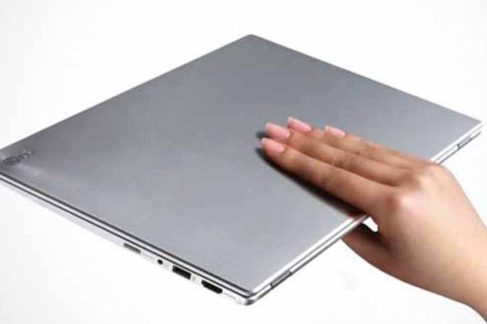 Ultrabook da LG é compacto e extremamente leve