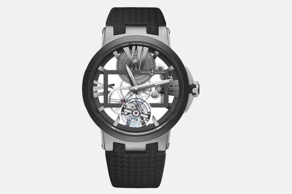 Novo relógio Ulysse Nardin tem visual esqueletizado