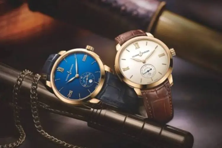 
	Ulysse Nardin Classico Manufacture apresenta tra&ccedil;os bastante cl&aacute;ssicos ao pulso de seus usu&aacute;rios
 (Divulgação/ Ulysse Nardin)