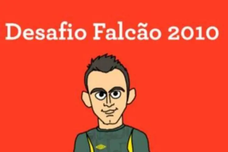 O vídeo vencedor será escolhido pelo próprio Falcão (.)