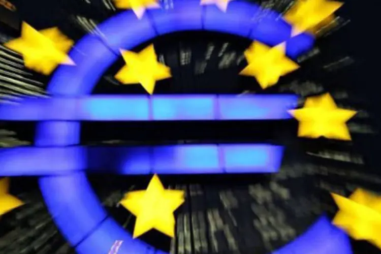 Euro: estabilidade em doze meses, prevê ministro alemão (Daniel Roland/AFP)