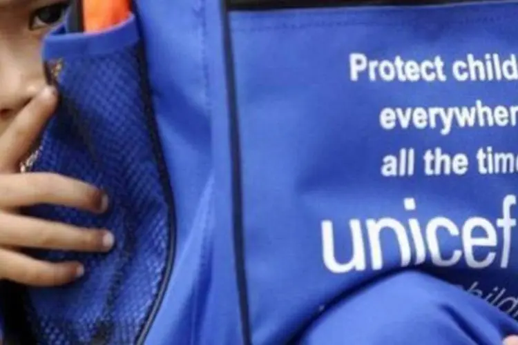 
	Unicef: Fundo disse que seus trabalhadores est&atilde;o preocupados com doen&ccedil;as infecciosas e transmitidas pela &aacute;gua
 (Noel Celis/AFP)