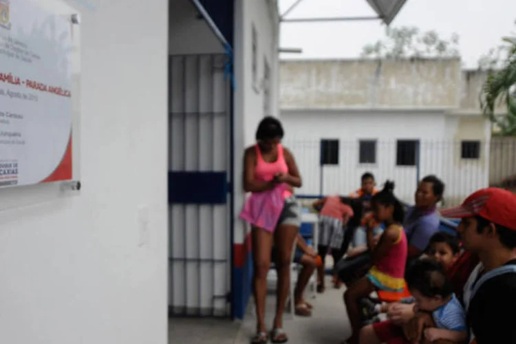 Unidade do Programa de Saúde da Família de Parada Angélica, no município de Duque de Caxias, Baixada Fluminense, onde o médico Wendel José assumiu pelo programa Mais Médico. (Tânia Rego/ Agência Brasil/Agência Brasil)