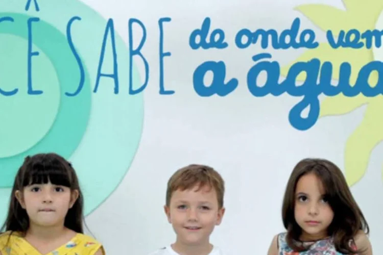 Reprodução do vídeo de uma ação da Unilever para a Pureit que questiona a qualidade da água (Reprodução)