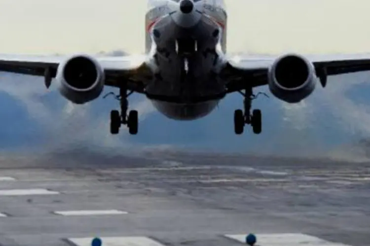 
	Avi&atilde;o da United Airlines: algumas passagens saem por at&eacute; 67% menos
 (Saul Loeb/AFP)