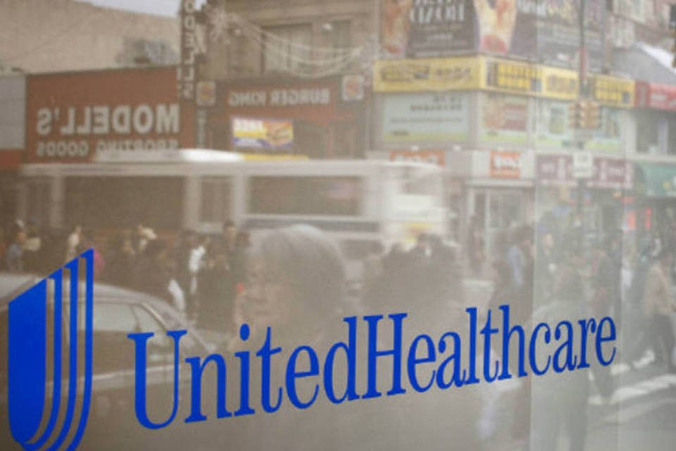 
	UnitedHealth: a receita subiu 30 por cento, para 43,60 bilh&otilde;es de d&oacute;lares
 (Michael Nagle/Bloomberg)
