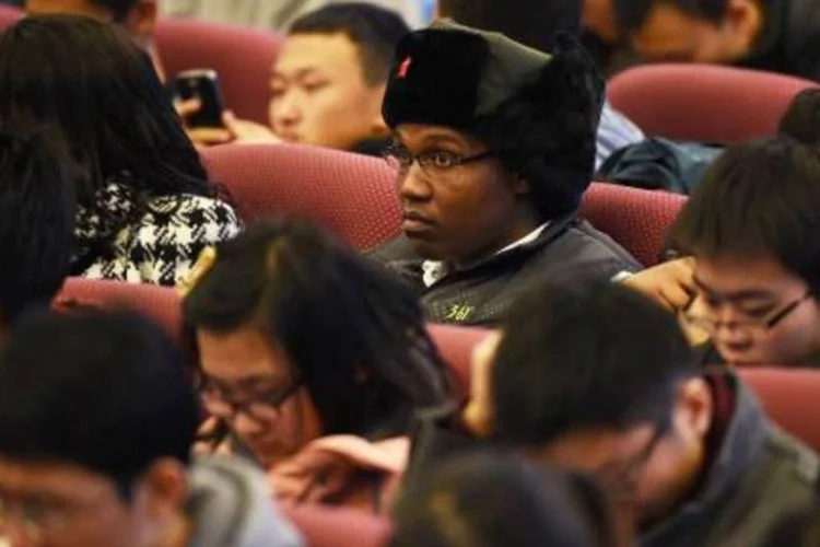 China: ministro também pediu às universidades de todo o país que preencham um questionário sobre o uso de textos estrangeiros em aula (Greg Baker/AFP)