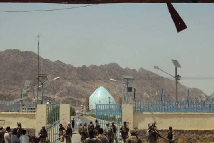 Universidade de Kandahar: o porta-voz do governador provincial, Jawed Faisal, afirmou que a maioria delas era composta de trabalhadores afegãos da base americana (©AFP / Mamoon Durrani)