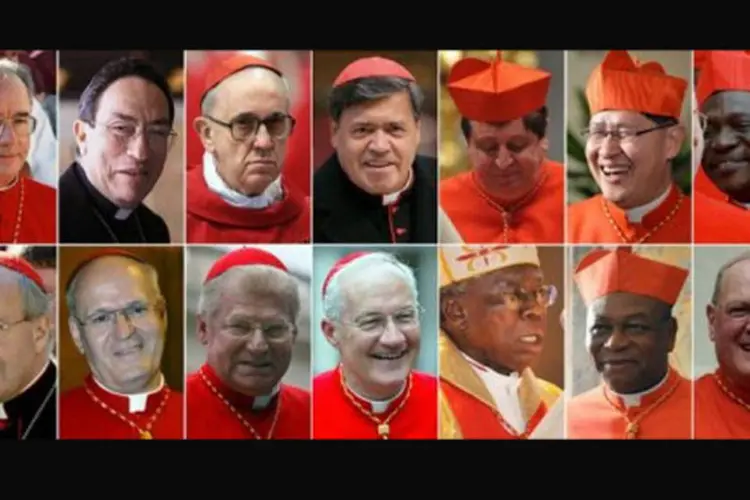 
	Os mais cotados para ocupar o cargo de novo papa
 (Desk/AFP)