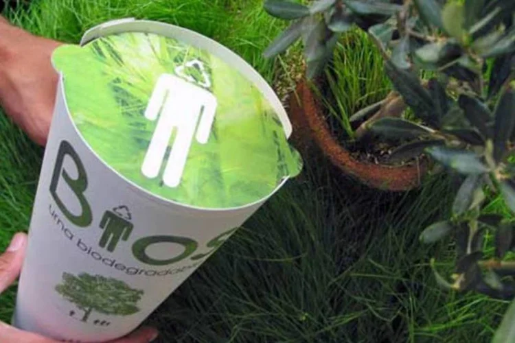 Urna Bios, baú biodegradável criado pelo designer Martín Azúa (Divulgação)