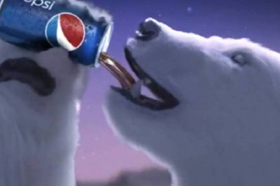 Pepsi: marca provoca Coca-Cola usando mascotes da rival (Divulgação)