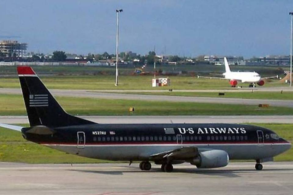 US Airways tem alta de 9% na receita em abril