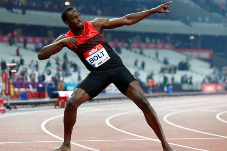 Bolt avança com quarto melhor tempo nos 100 metros