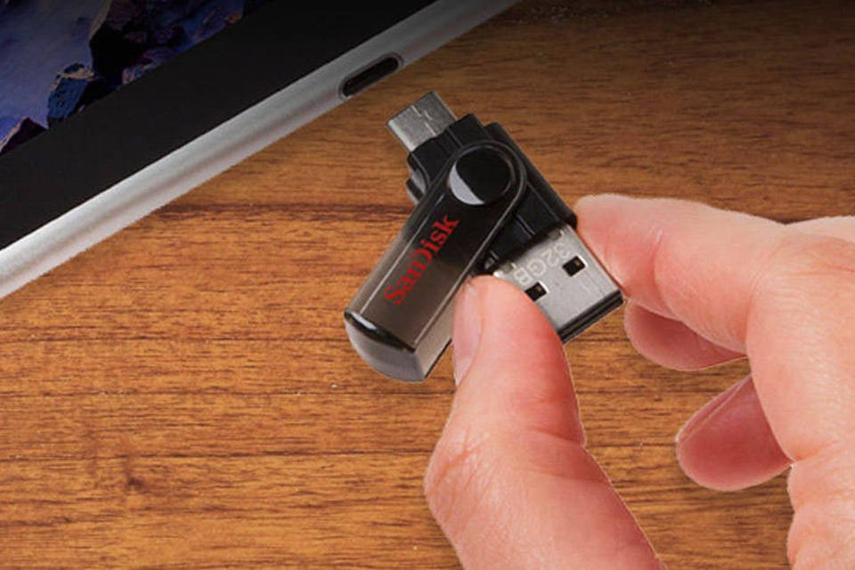 Novo pendrive da SanDisk é ideal para donos do novo MacBook