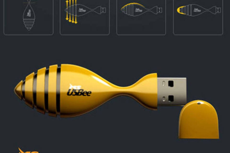 USBee: um dispositivo armazenador de dados flexível