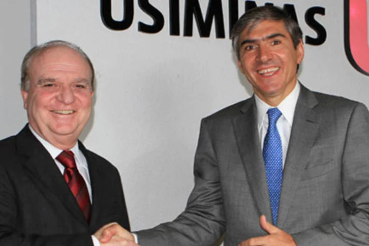 Wilson Brumer e Julián Erugen  (Leonardo Galvani/Divulgação/Usiminas)