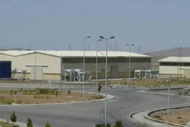 Usina nuclear de Natanz, no Irã: programa já estava em funcionamento antes de 2003 (Henghameh Fahimi/AFP)