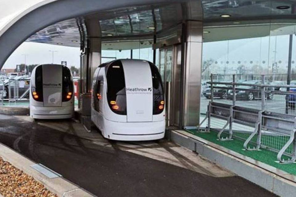 Aeroporto de Londres adota solução futurista para Olimpíadas 2012