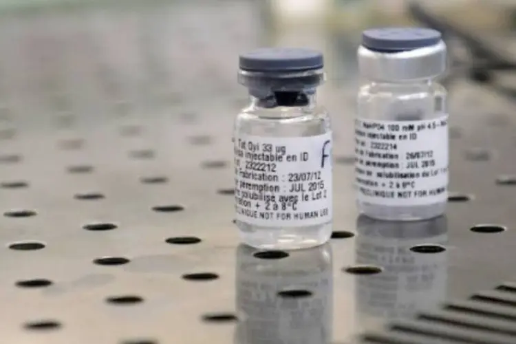Vacina experimental contra a Aids (Anne-Christine Poujoulat/AFP)