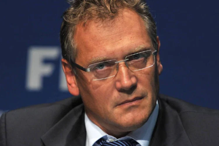 No dia 2 de março, Valcke afirmou que o Brasil precisava se dar "um chute no traseiro" para acelerar os preparativos para a Copa de 2014 (Harold Cunningham/ Getty Images)