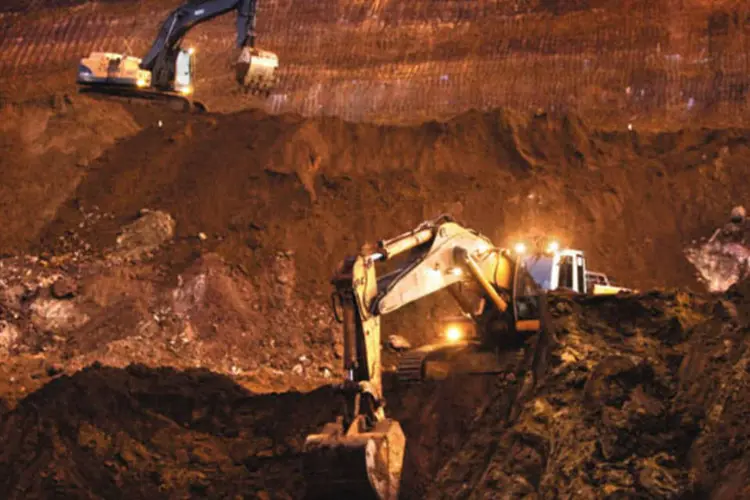 Os empregados morreram em junho de 2011 após serem atingidos por restos de material que eram removidos do subsolo da mina de cobre (Anderson Schneider/VEJA)