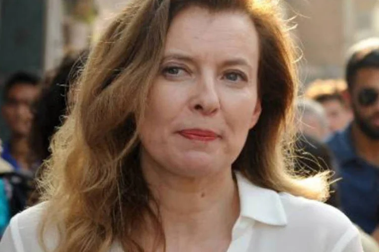 Valerie Trierweiler: "quando soube, foi como se eu tivesse caído de um arranha-céu", afirmou Trierweiler (Indranil Mujerji/AFP)