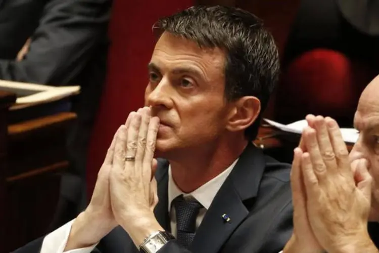 
	O primeiro-ministro franc&ecirc;s, Manuel Valls: &quot;n&atilde;o podemos acomodar mais refugiados na Europa&quot;
 (Charles Platiau/REUTERS)
