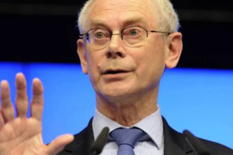 Van Rompuy admitiu que UE e Rússia "podem ter algumas visões divergentes" sobre a situação na Síria (©AFP/Arquivo / Jean-Christophe Verhaegen)