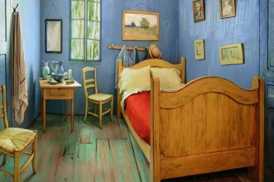 Airbnb agora tem quarto réplica de pintura de Van Gogh