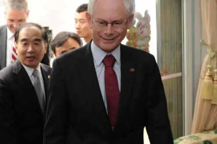 Van Rompuy: agenda vai incluir estabilidade financeira e auxílio à Grécia (Getty Images)