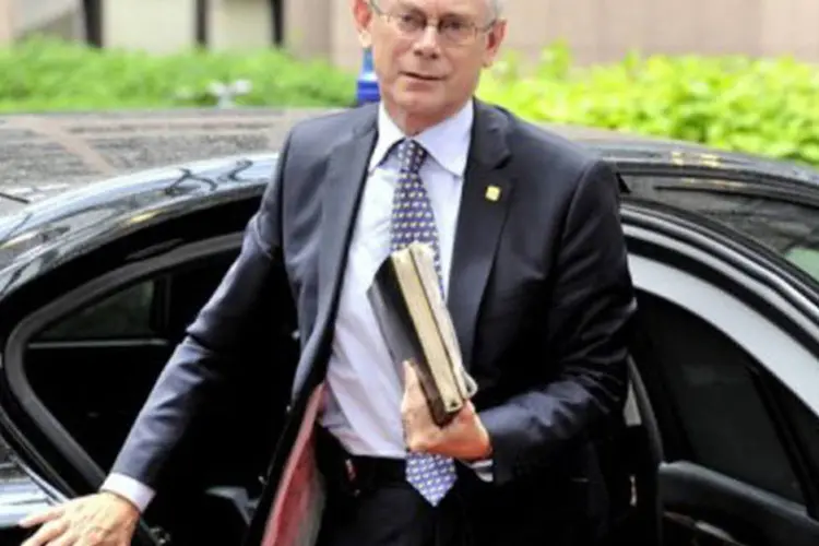 Van Rompuy: a nova instituição de patentes europeia terá três sedes - Paris, Munique e Londres (Georges Gobet/AFP)