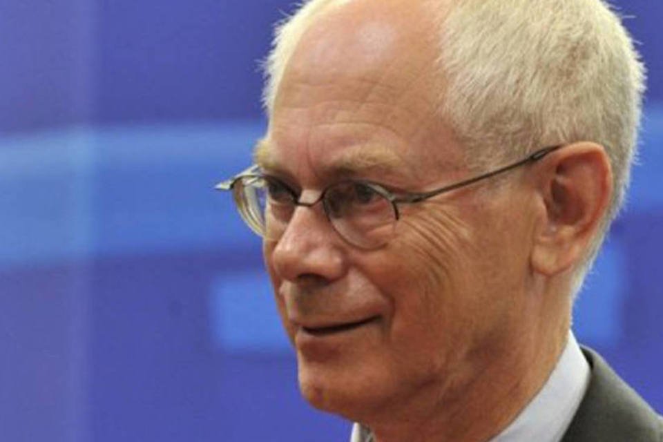Van Rompuy destaca sinais de recuperação da Espanha