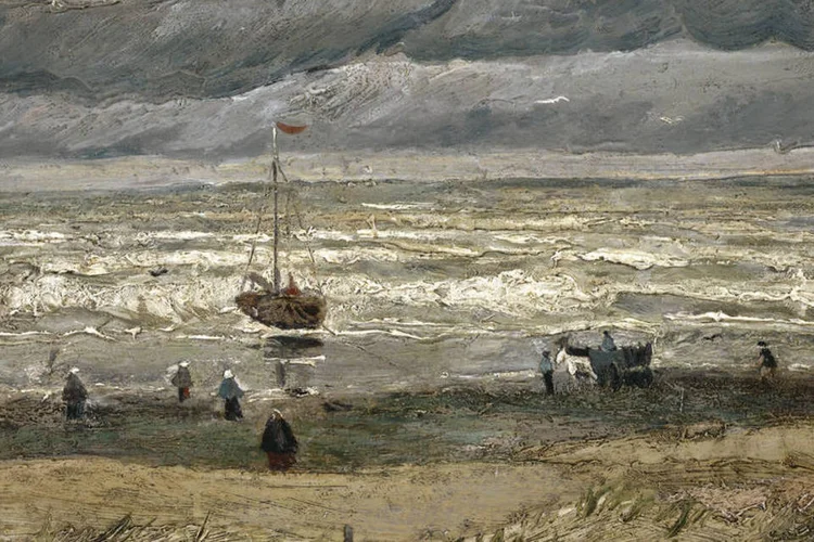 
	Vista do Mar em Scheveningen: os investigadores n&atilde;o sabiam do paradeiro dos quadros desde o dia do roubo
 (Van Gogh Museum)