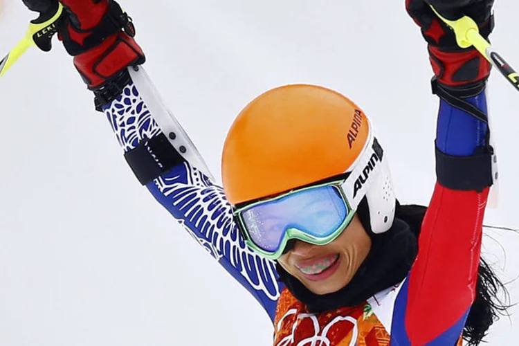 Vanessa Mae: manipulação resultou no "cálculo de pontos da FIE que não refletiam a verdadeira performance dos competidores (Kai Pfaffenbach/Reuters)