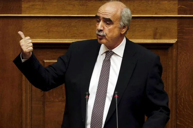 
	Vangelis Meimarakis, presidente do partido conservador grego Nova Democracia
 (REUTERS/Yiannis Kourtoglou)