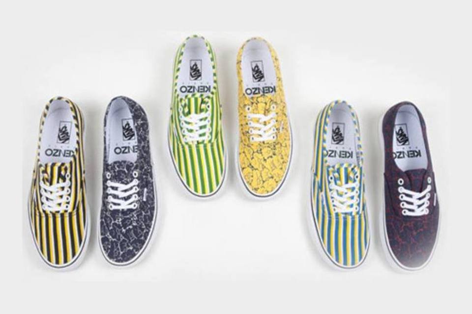 Vans lança tênis em parceria com a Kenzo