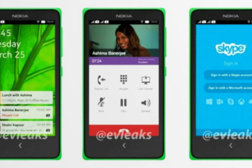 Vazam imagens de Android que seria usado pela Nokia