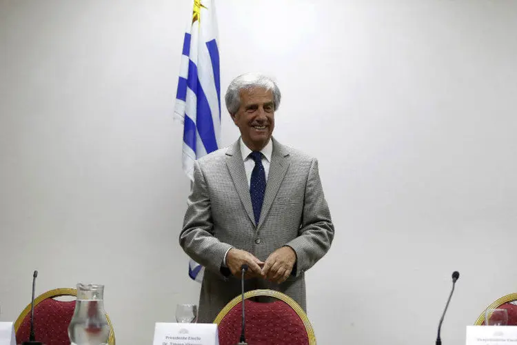 Tabaré Vázquez, presidente eleito do Uruguai: 75% dos ministros de seu governo são novos (Andres Stapff/Reuters)